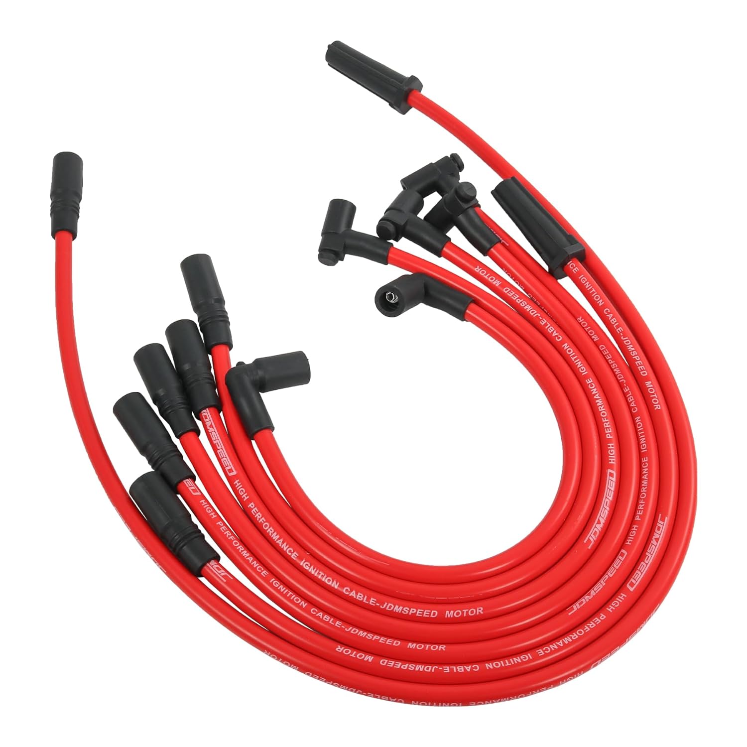 Spark Plug Wire Set 10.2mm Replacement For Chevy P30 Astro Blazer C1500 K1500 S10 1996-1998 Replacement For GMC P3500 C1500 Jimmy K1500 P3500 Safari Sonoma 1996-1998 9746T Set of 7