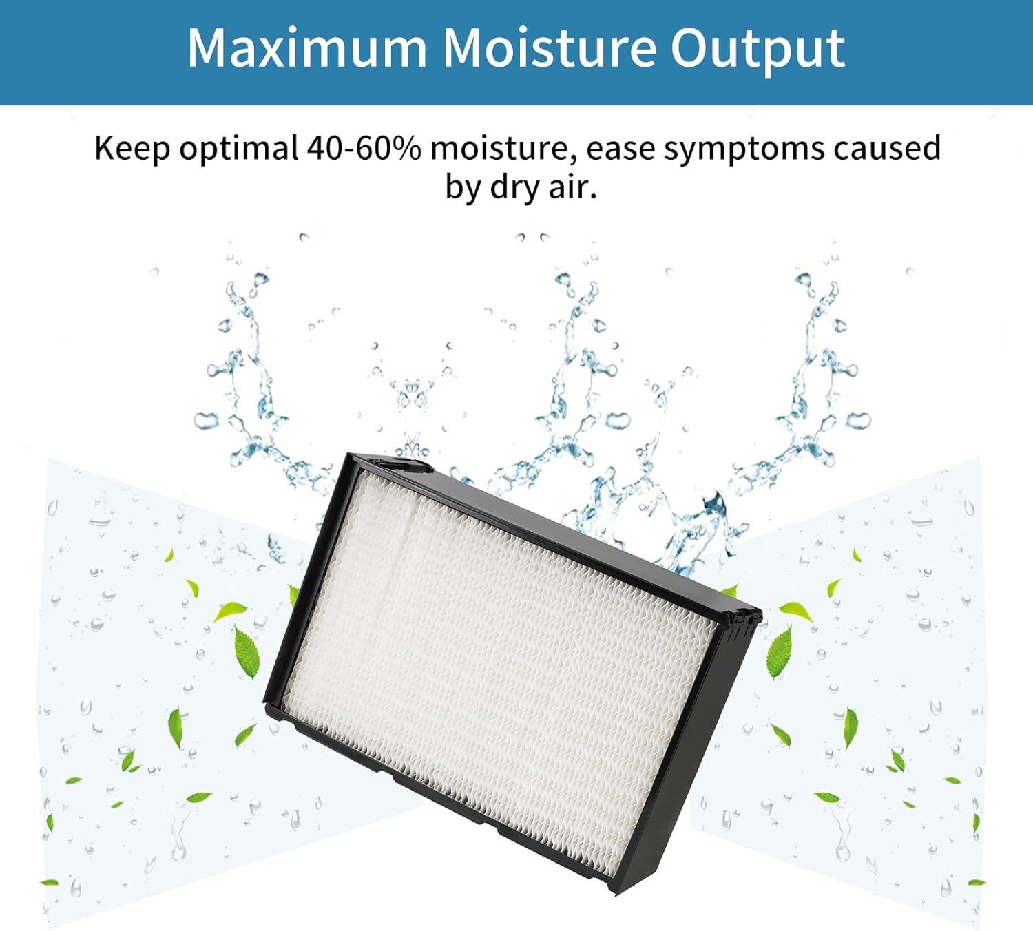 1045 Humidifier Filters Repalcement Compatible with AIR Care H12300, H12300HB, H12400, H12400HB, H12600, H12600, H12001, H12AEUO, H12AUK, 2 Pack