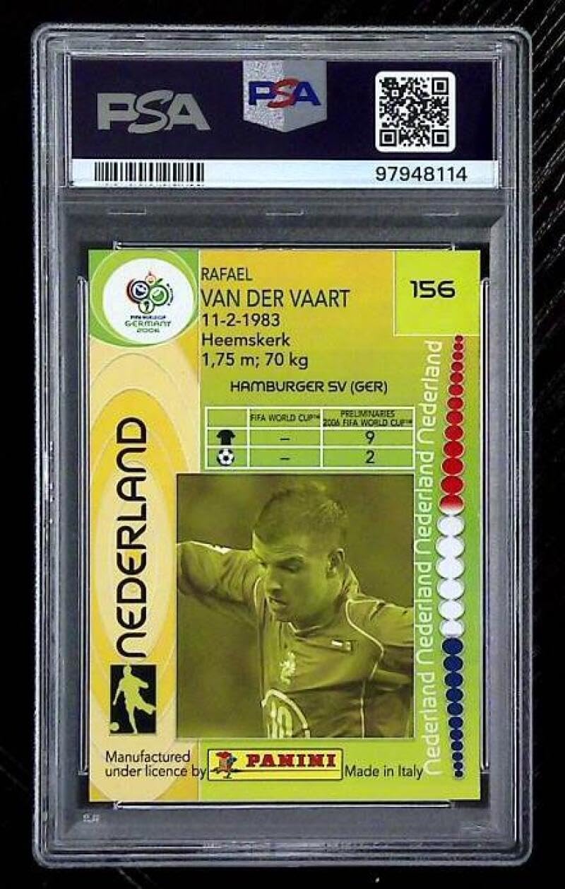 Amazon.com: 2006 Panini World Cup Germany #156 Rafael Van Der