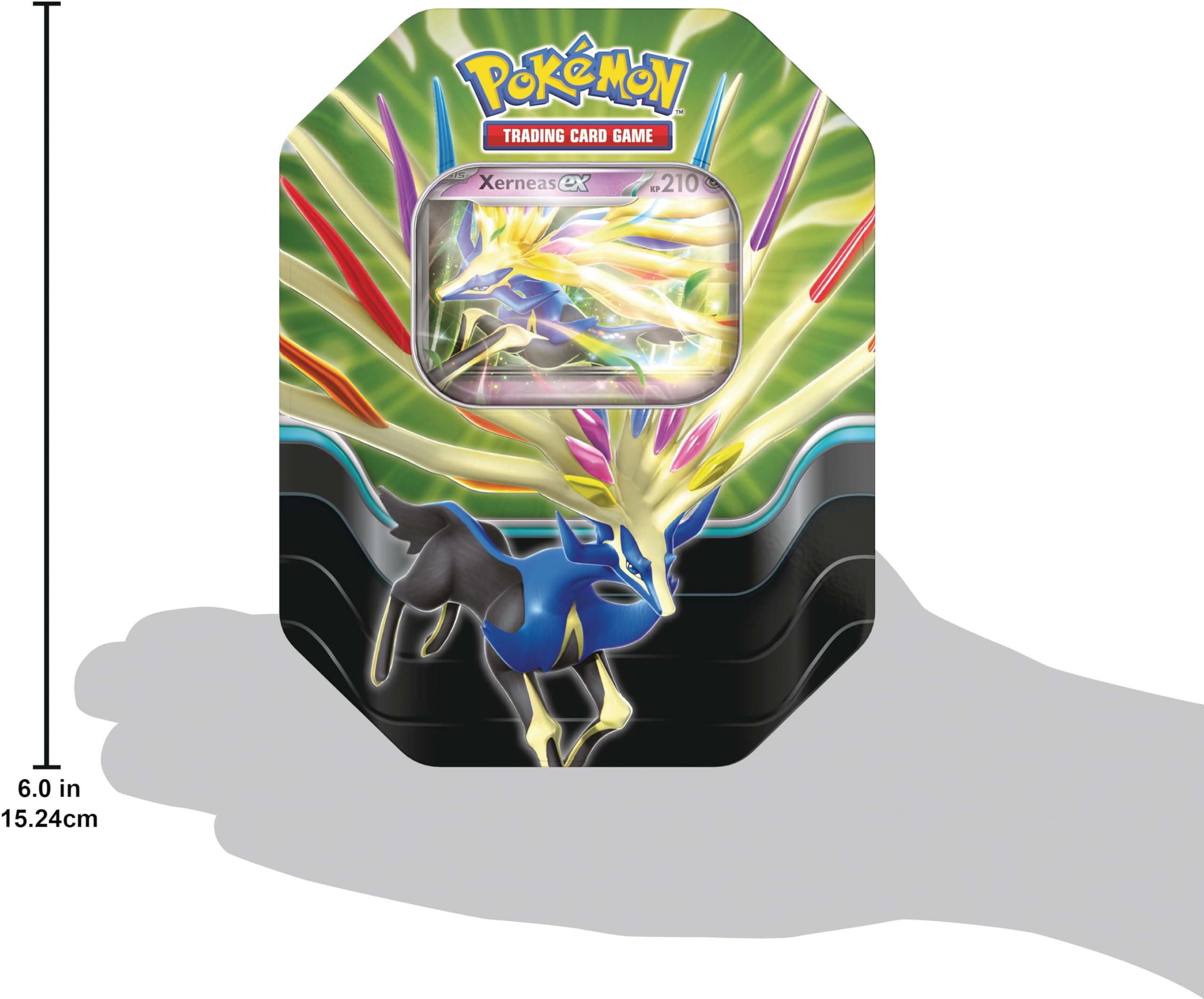 Pokémon - Trading Card Game: Tin-Box Azure Legends: Xerneas-ex (4