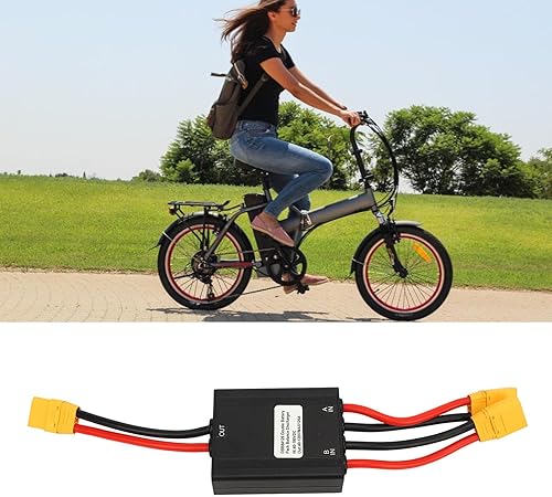 Miniatura 3 de Convertidor de descarga de batería doble, adaptador de módulo paralelo de batería dual 40-100V E, adaptador de conector de batería dual eléctrico