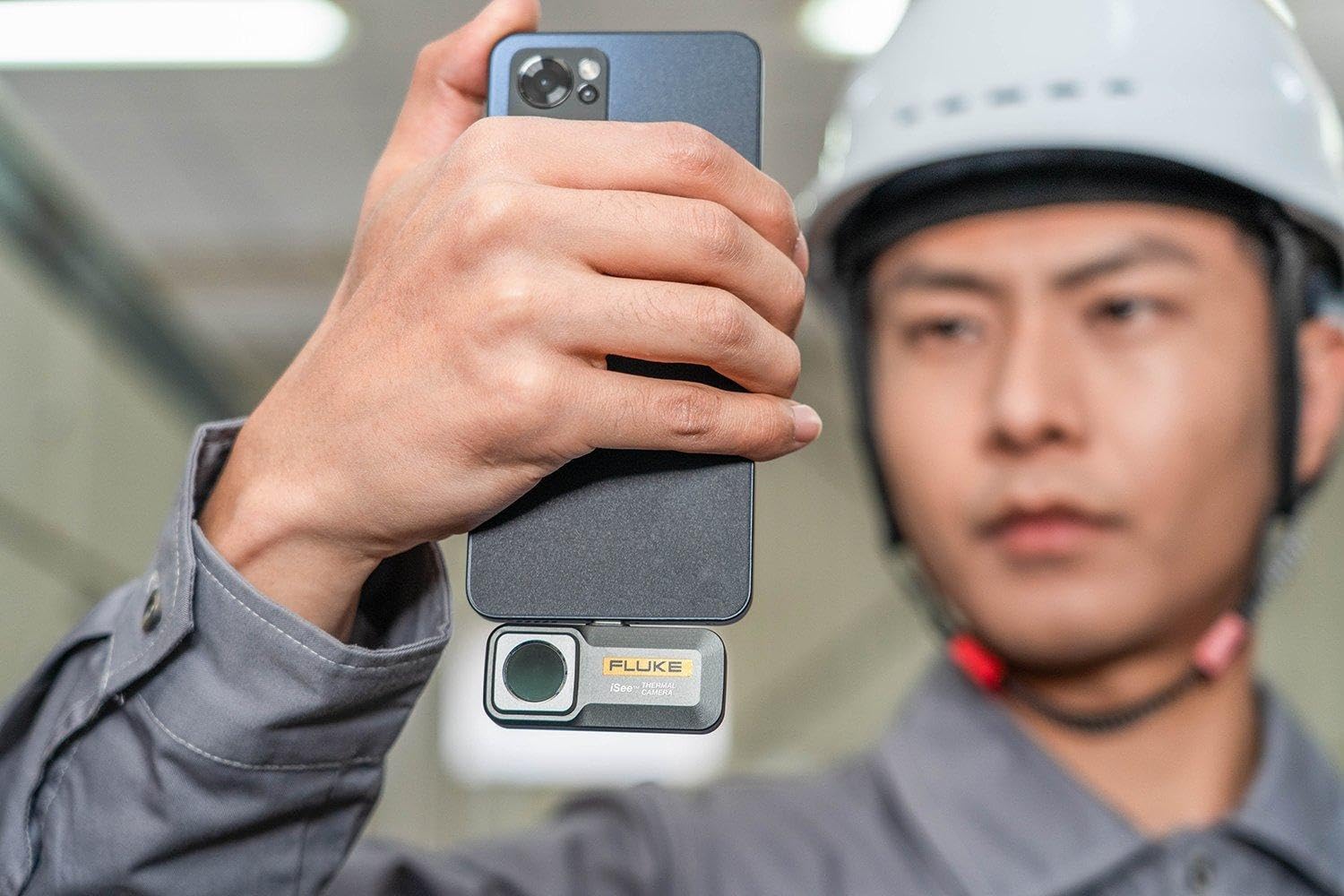 Fluke TC01C 25Hz - Mobilna kamera termowizyjna iSee dla smartfonów z systemem iOS typu C, zakres temperatur do 1200 stopni Fahrenheita