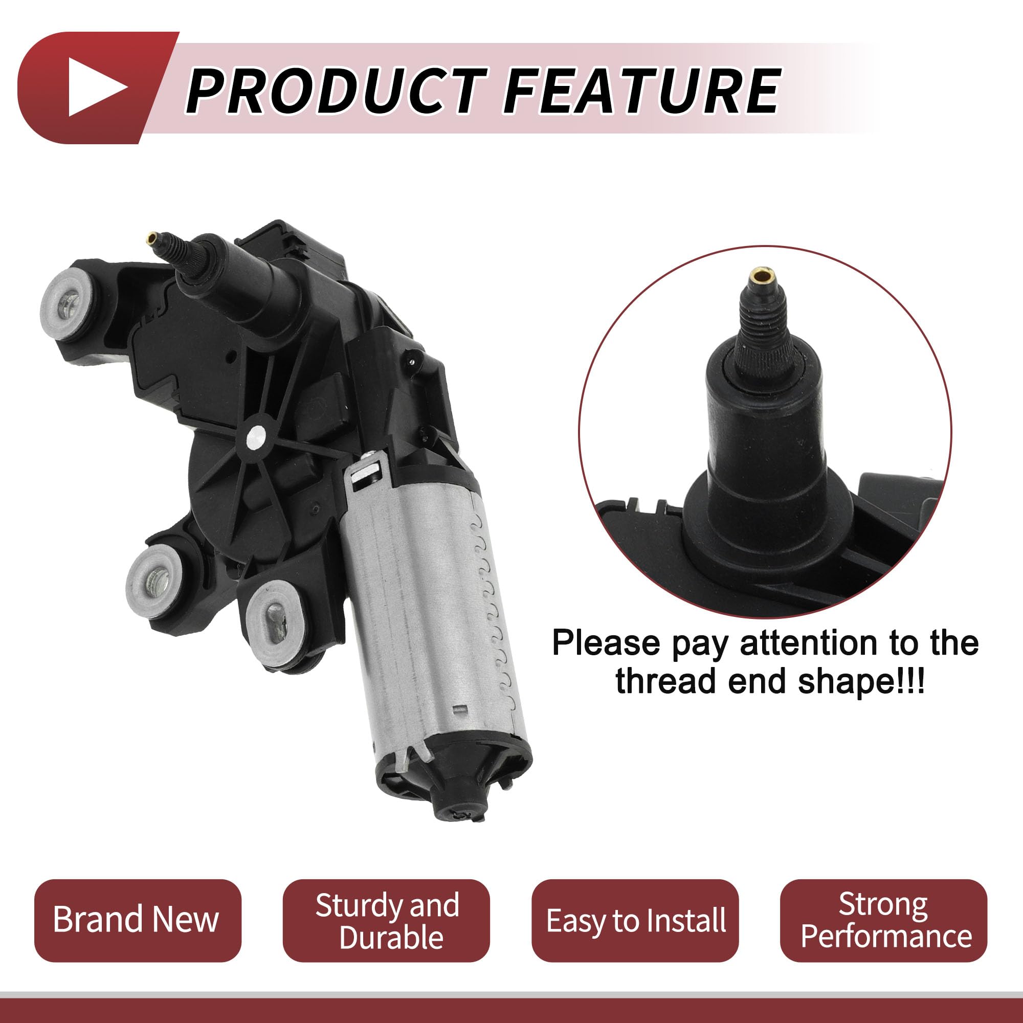 Rear Wiper Motor for VOLKSWAGEN Touareg 7p6955711 Rear Wiper Motor for VOLKSWAGEN Touareg 7p6955711