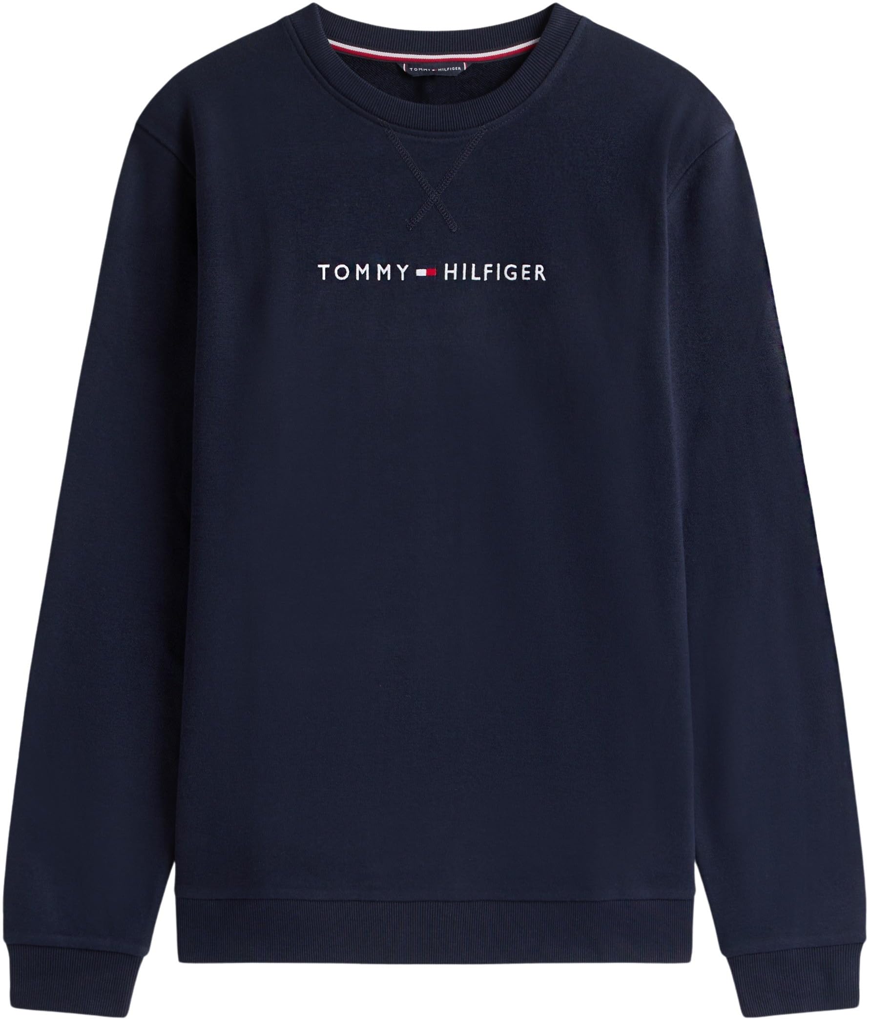 Tommy Hilfiger Herren Sweatshirt Track Top ohne Kapuze