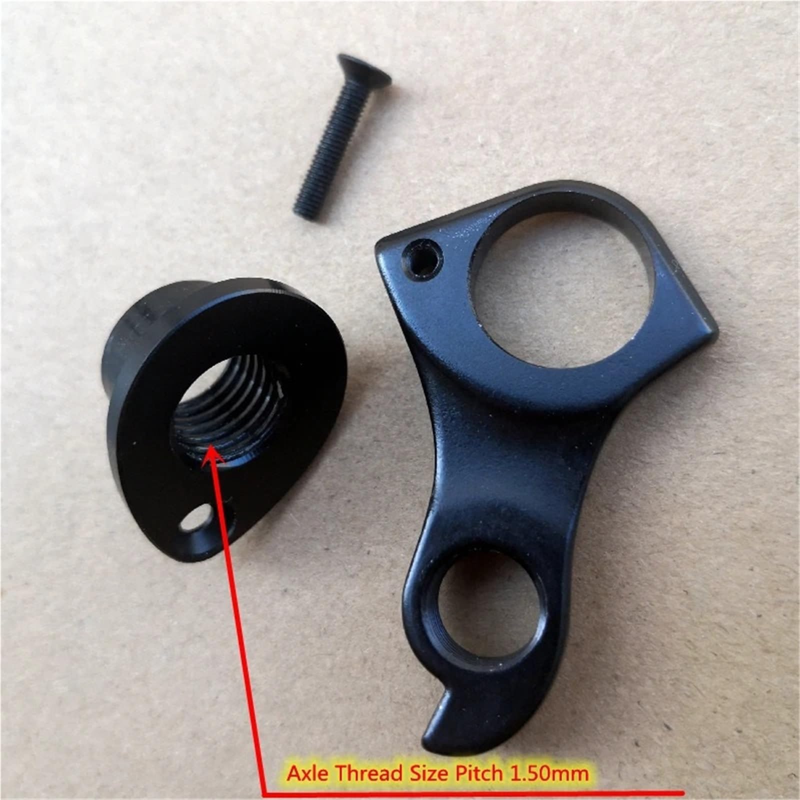 Forcellino cambio for bicicletta Giant TCR ADV PRO SL DISC 2021+, gancio deragliatore, freno a disco, telaio in carbonio, gancio 1 pezzo