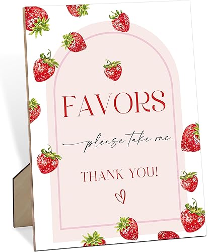 Miniatura 8 de Decoraciones de fresa para baby shower, pañales nocturnos para baby shower, 1 letrero de madera rosa y 12 bolígrafos, divertidos juegos de Pañales