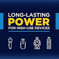 Vista 4 de Rayovac - Pilas alcalinas AA, doble pila A, 60