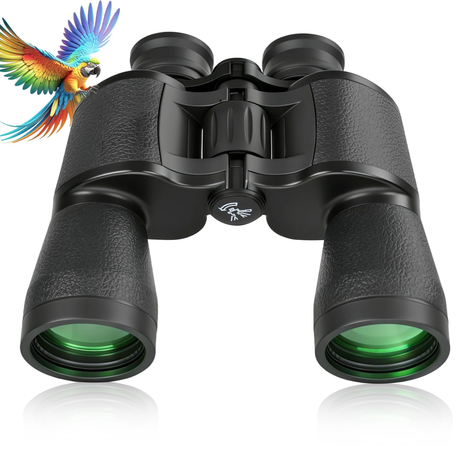7x50 Jumelles Adultes Portable pour Observation des Oiseaux | Jumelles compactes avec Sac de Transport ,HD MC Lentille Porro Prism Bk7 pour Sports de Plein air et Aux Concerts