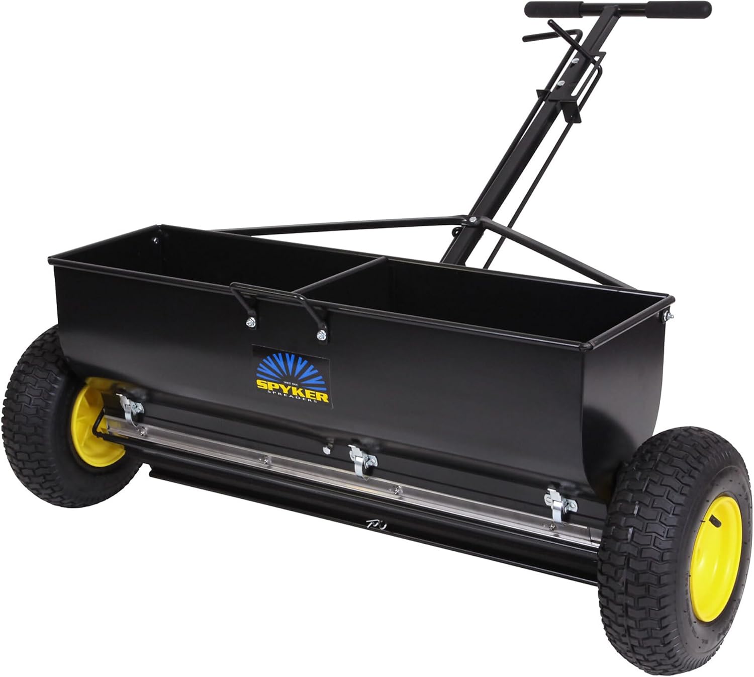 Spyker P70-12010 Commercial Drop Spreader, Black