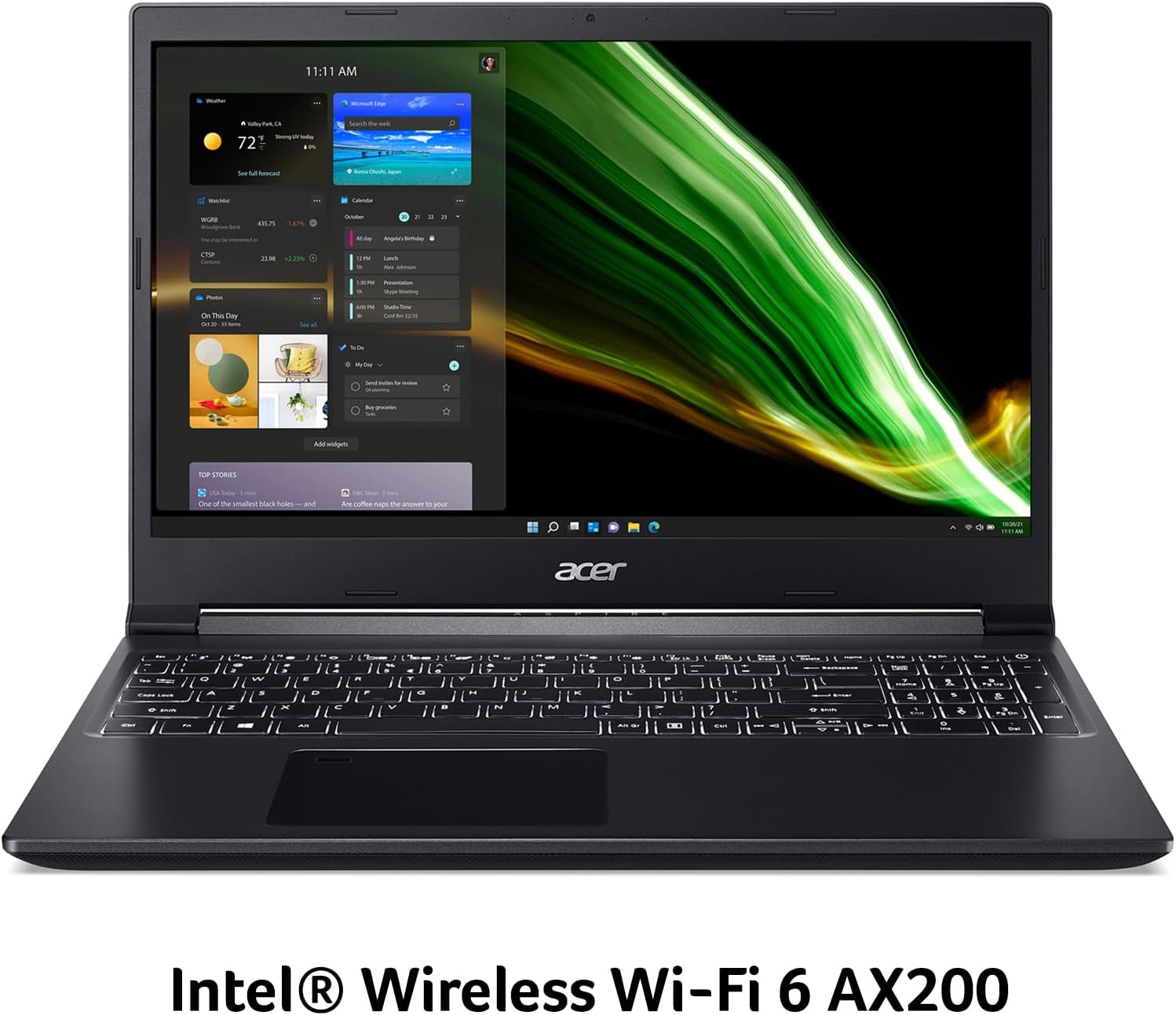 Acer Aspire 7 A715-51G-52MV Notebook Gaming, Processore Intel Core i5-1240P, RAM 8 GB DDR4, 512 GB PCIe NVMe SSD, Display 15.6 FHD IPS 144 Hz LCD, NVIDIA GeForce RTX 3050 4 GB, Windows 11 Home Acer Aspire 7 A715-51G-52MV Notebook Gaming, Processore Intel Core i5-1240P, RAM 8 GB DDR4, 512 GB PCIe NVMe SSD, Display 15.6 FHD IPS 144 Hz LCD, NVIDIA GeForce RTX 3050 4 GB, Windows 11 Home