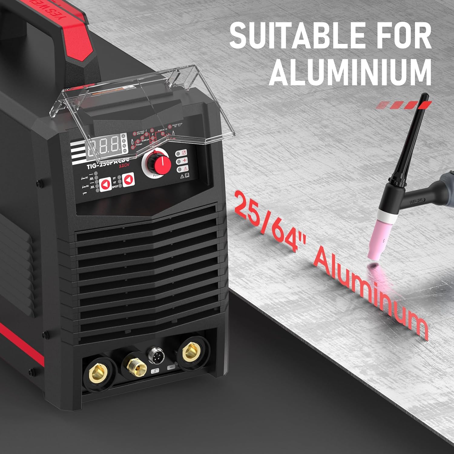 AC Square Wave and Pulsed TIG Welding waveforms