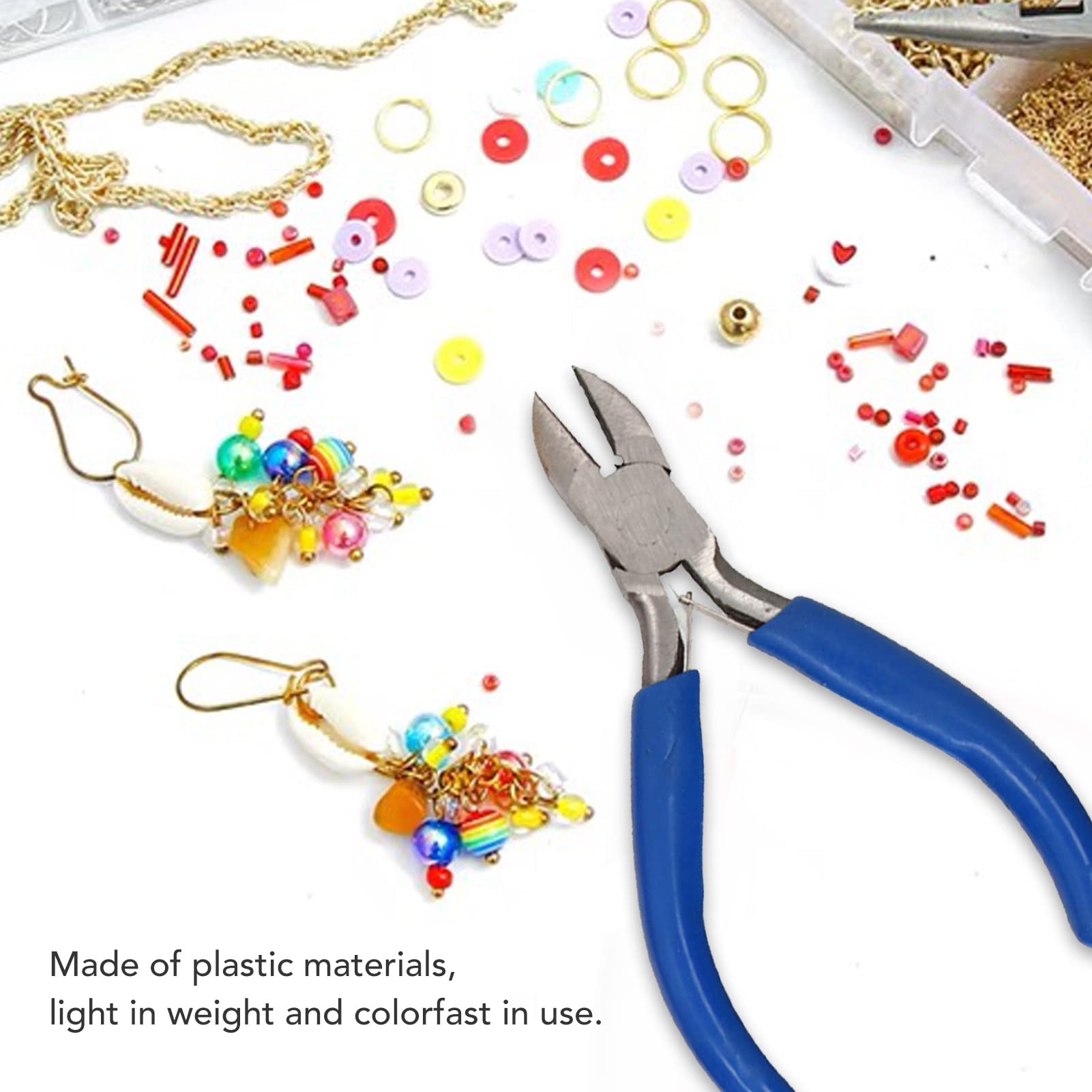 Mandrel Wire Wrapping Tools 4Pcs Jewelry Mandrel with Round, Oval, 5in Pliers Jewellery Making Tool Portable Mandrel for Wire Wrapping Metal Winding Earrings