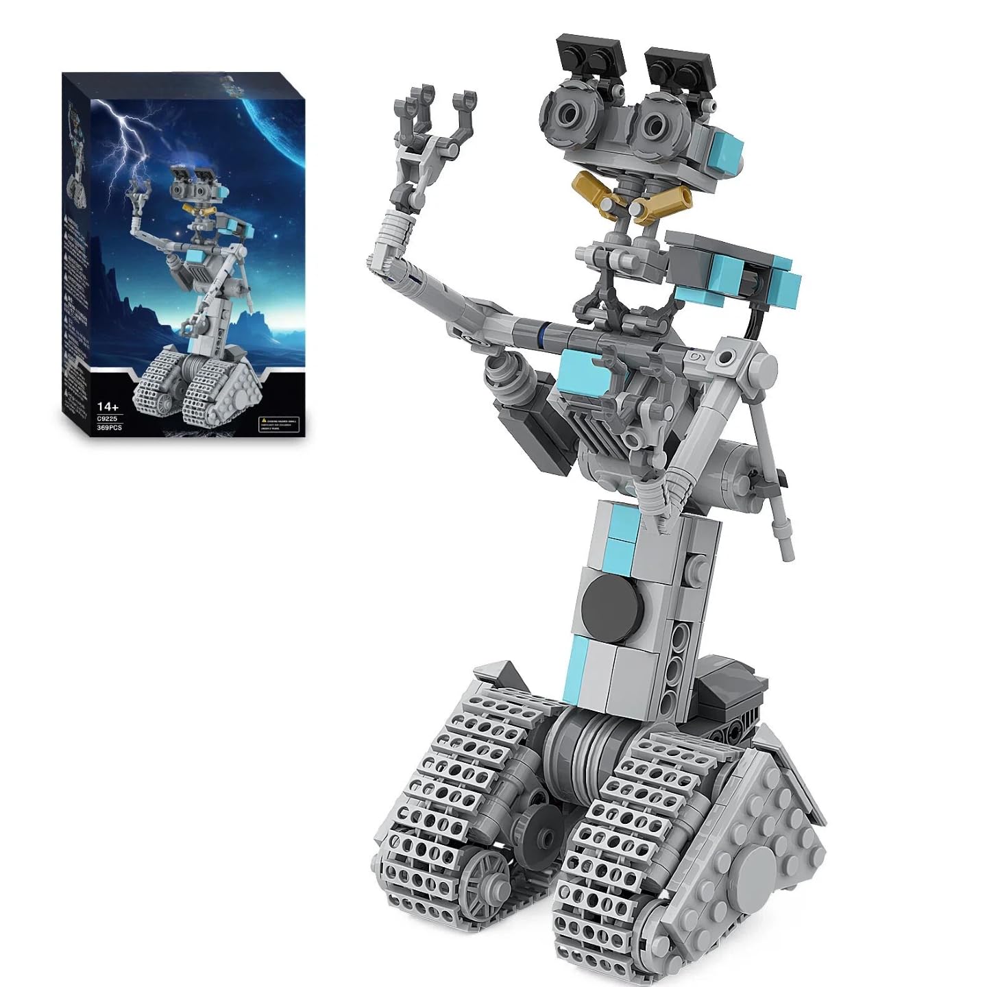 Fiozroor Robot Building Set, Figure Model Kit,369 Pieces Collectible Brick Building Blocks for Adults