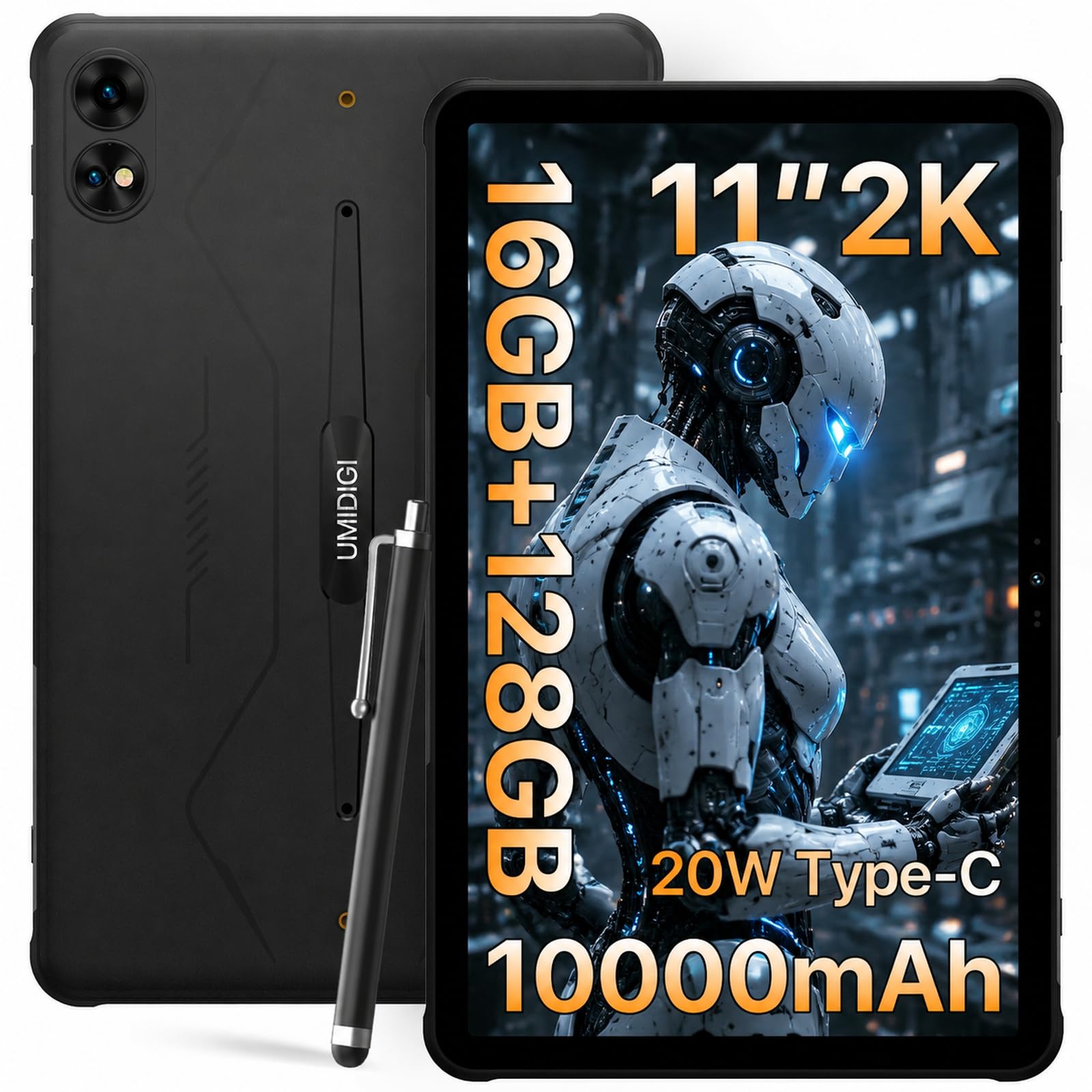 Amazon.com : UMIDIGI 2K 11inch Rugged Tablet Android,Active T1