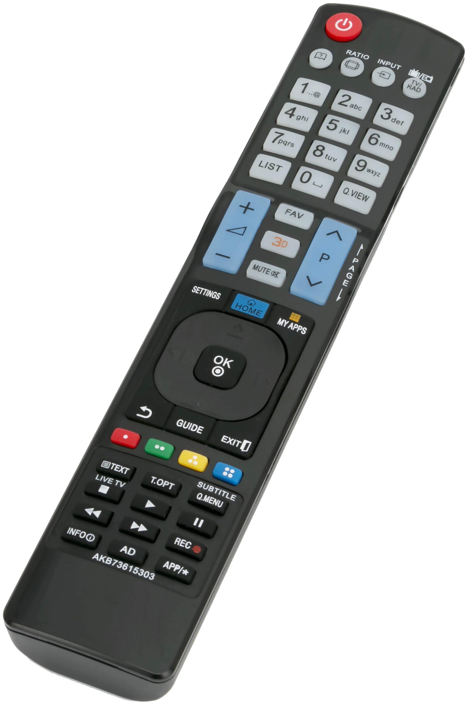 Télécommande Neuve Pour Téléviseurs LG 42LM620S, AKB73615303 - Compatible Plusieurs Modèles