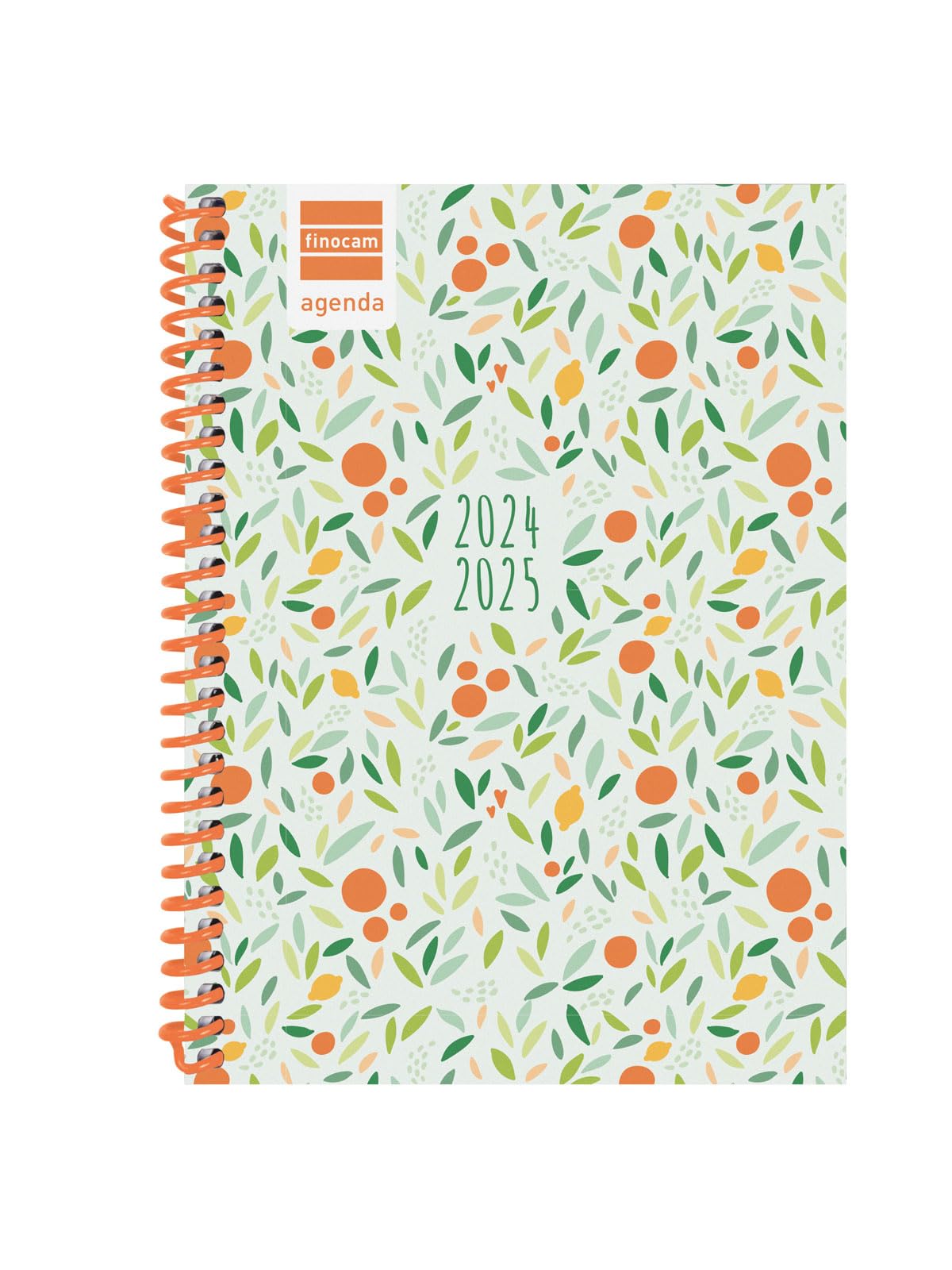 Finocam - Agenda Diva 2024 2025 Semana Vista Horizontal Septiembre 2024 - Junio 2025 (curso lectivo) + Julio y Agosto resumidos Fruits Portugués
