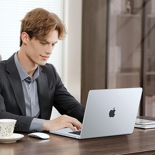 Miniatura 6 de MOSISO Funda compatible con MacBook Air de 15 pulgadas 2026, 2025, 2024, 2023, versión M4, A3241, M3, A3114, M2, A2941, pantalla de retina líquida,