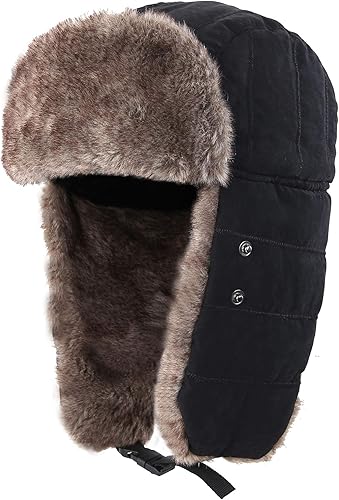 Miniatura 2 de Connectyle Sombrero de cazador de soldados para invierno sombrero de caza con solapa para las orejas