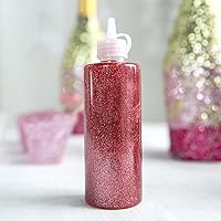 Vista 1 de Efavormart - Botellas sensoriales con purpurina de oro rosa de 4.1 fl oz