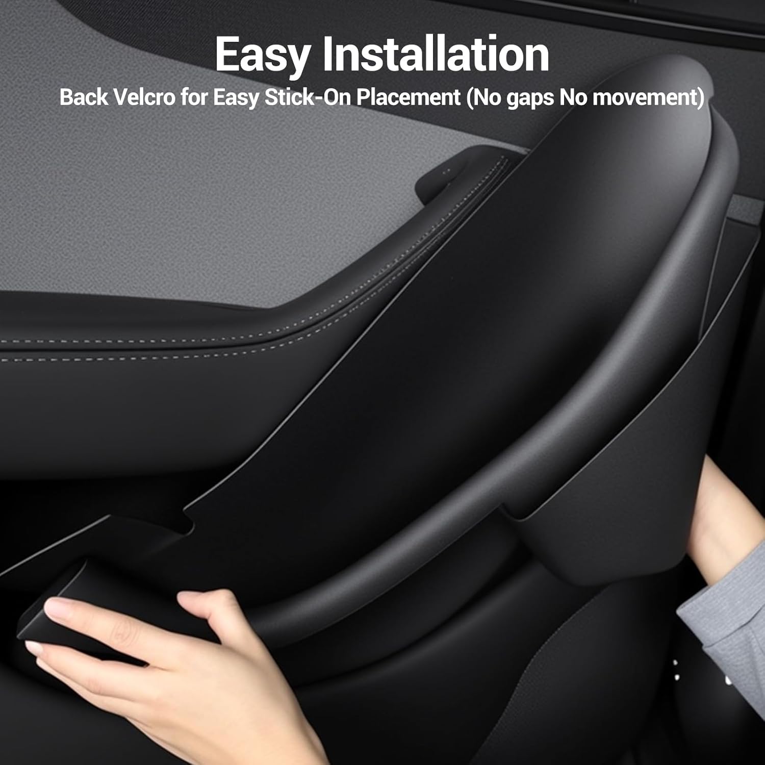 Door Pocket Liner for Tesla Model Y 2026 2025 Juniper Door Liner Full-Wrap Doorside Protection Storage Box for Tesla Model Y Juniper Accessories, 4 Pcs Front & Rear