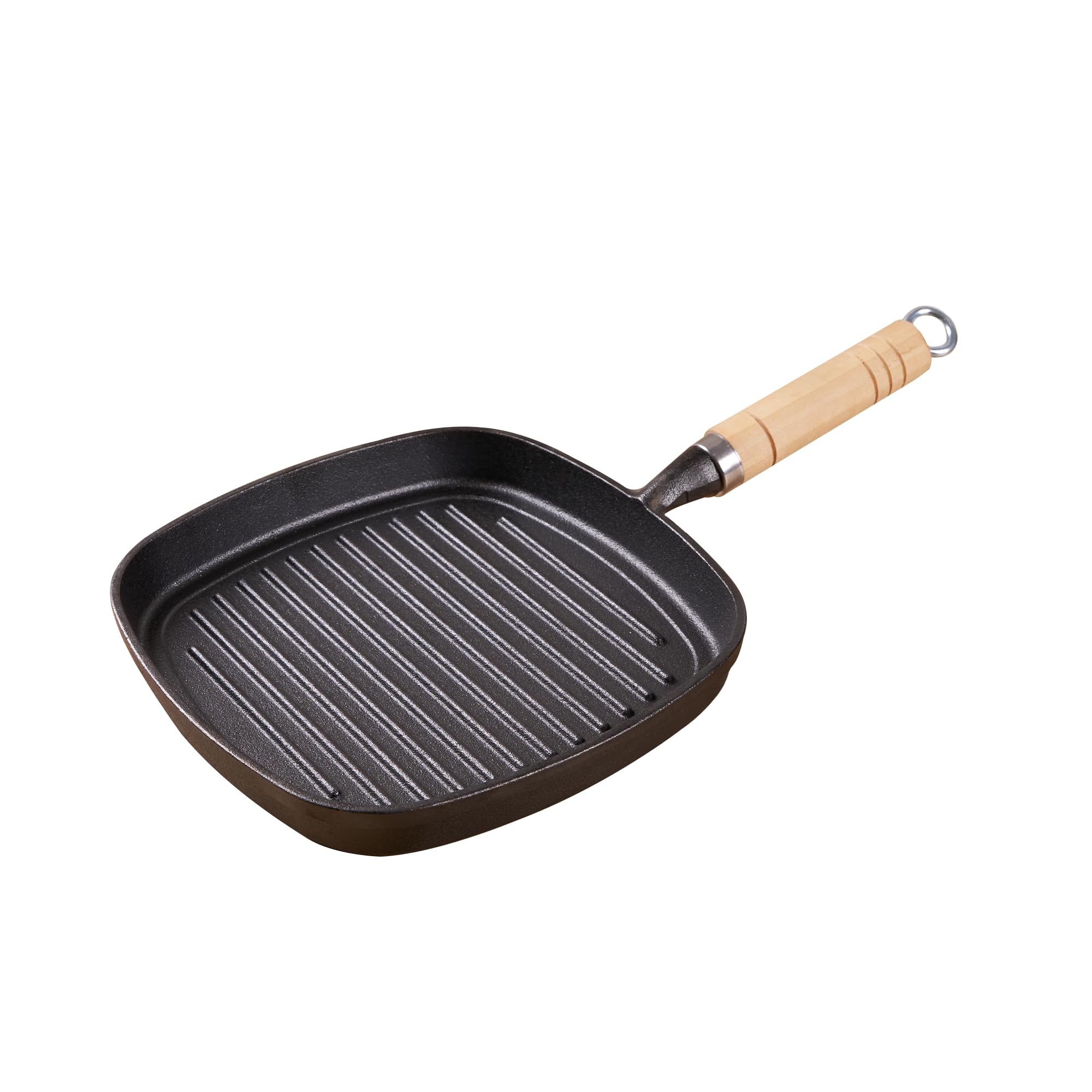 HomeEssentials Cast Iron Frypan | Skillet Pan for Frying | Natural Non Stick Frying Pan | Induction and Gas Base | Pre-Seasoned, 100% Toxin-Free, Naturally Long Lasting (Frying Pan)
