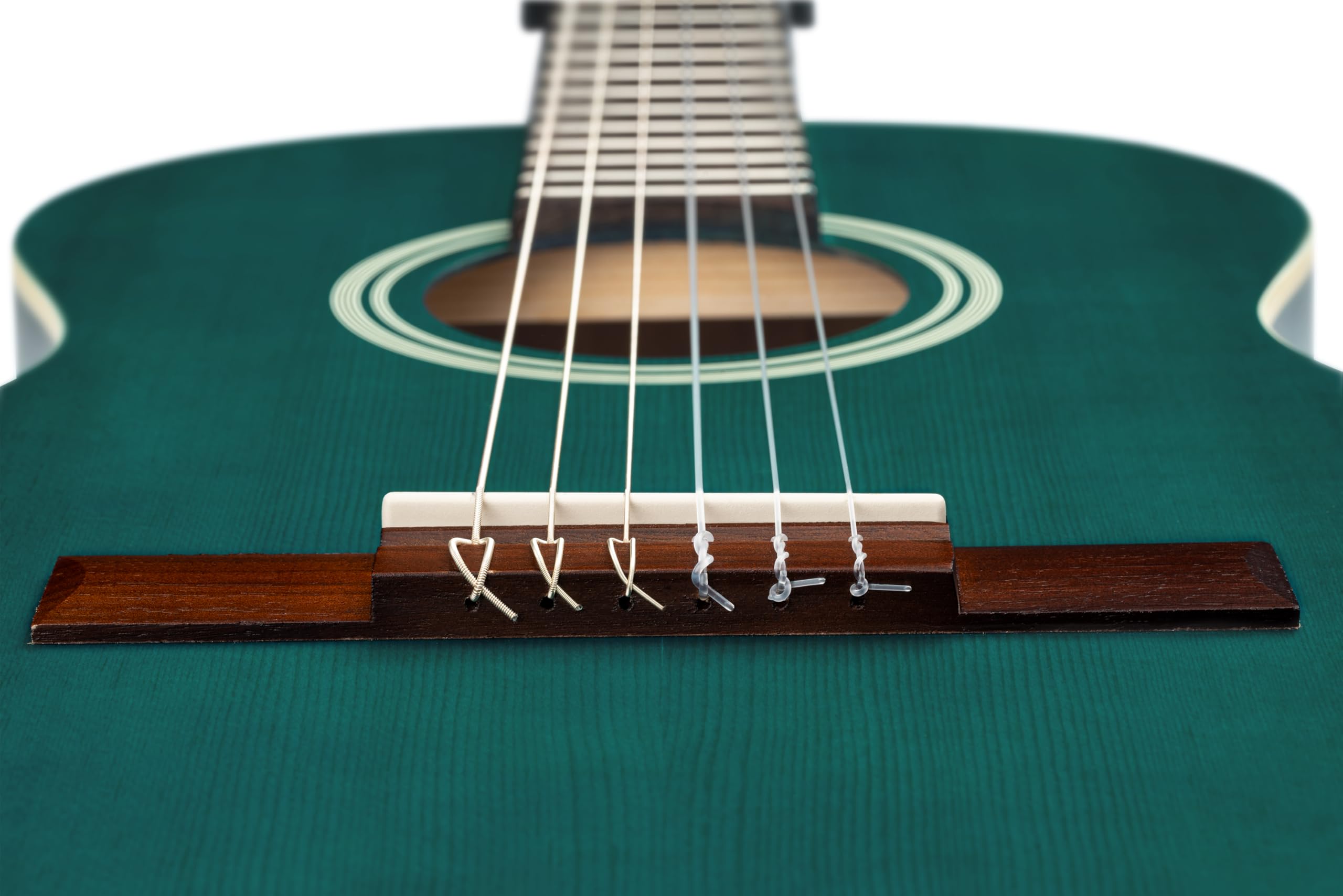 Ortega Guitars 3/4 Konzert Gitarre – Student Series – Fichte, Katalpa, Blau (RST5M-3/4OC)