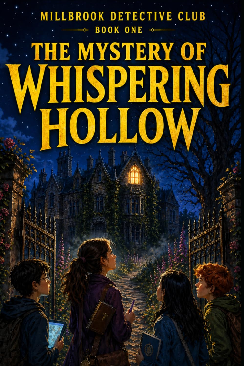 The Mystery of Whispering Hollow: A Detective Club Mystery for Kids Ages 8-12 (Millbrook Detective Club Book 1)
