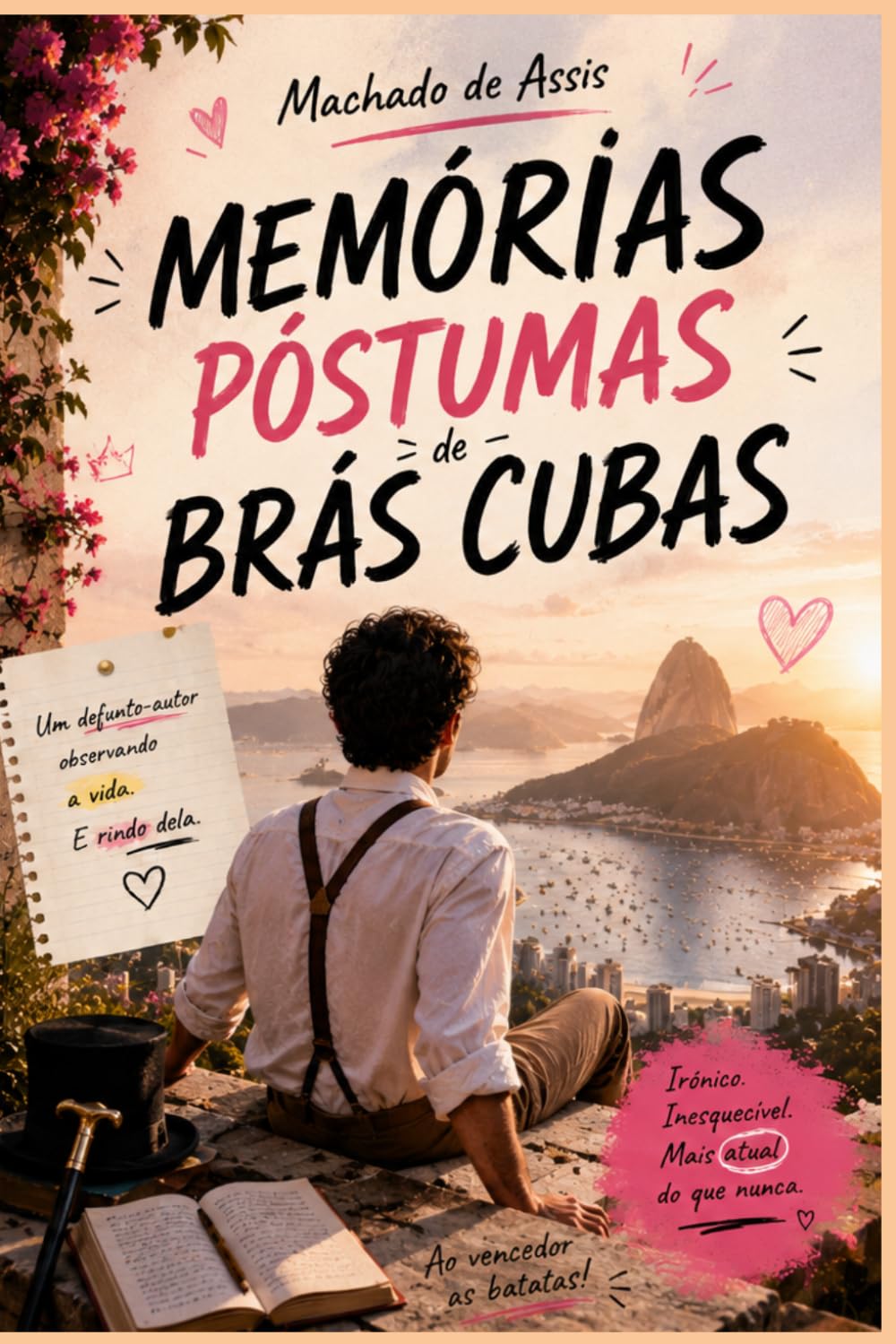 Memórias Póstumas de Brás Cubas: Ediição original com texto integral e apoio à leitura e letra especial inclusiva