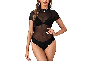 Sexy Womens Sheer Bodysuit