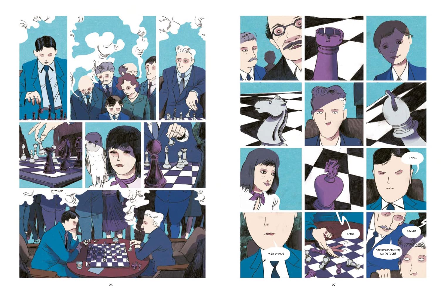Die Schachnovelle: Graphic Novel nach Stefan Zweig