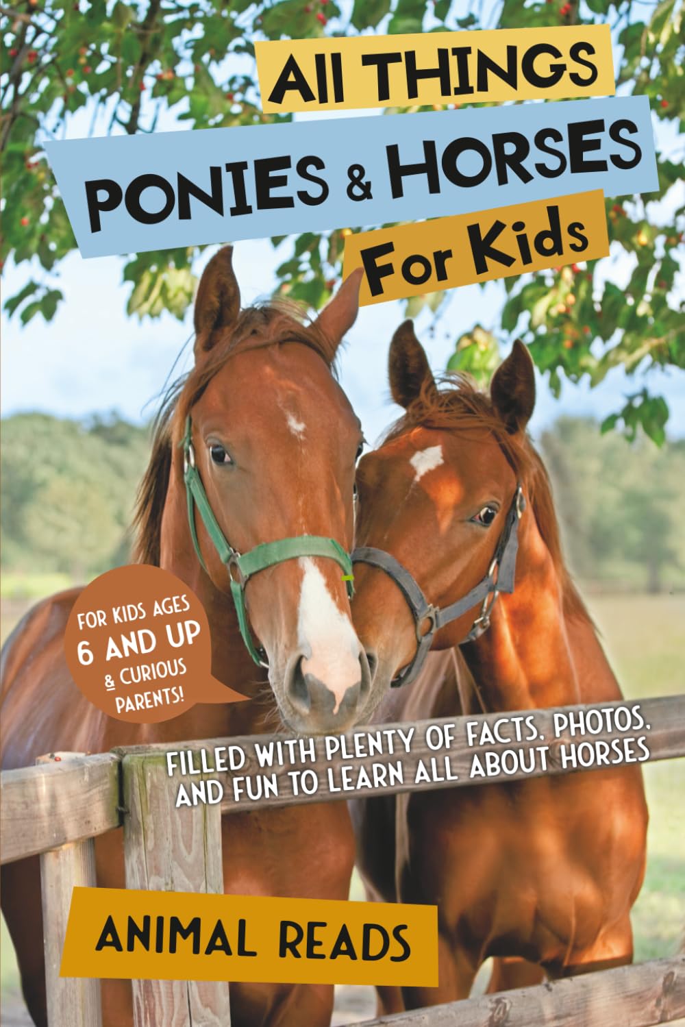 All Things Ponies & Horses For Kids: Filled With Plenty of Facts, Photos, and Fun to Learn all About Horses