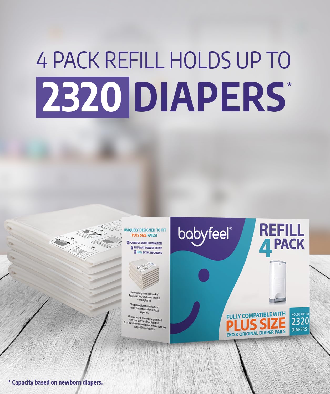 Babyfeel Refills Compatible with DEKOR P...