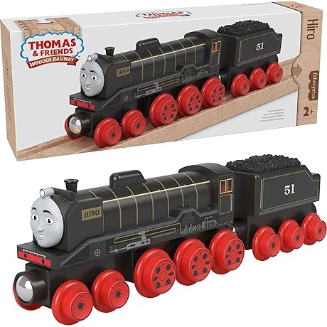 Hiro Push-Along Wooden Train Set brings Thomas & Friends to Life