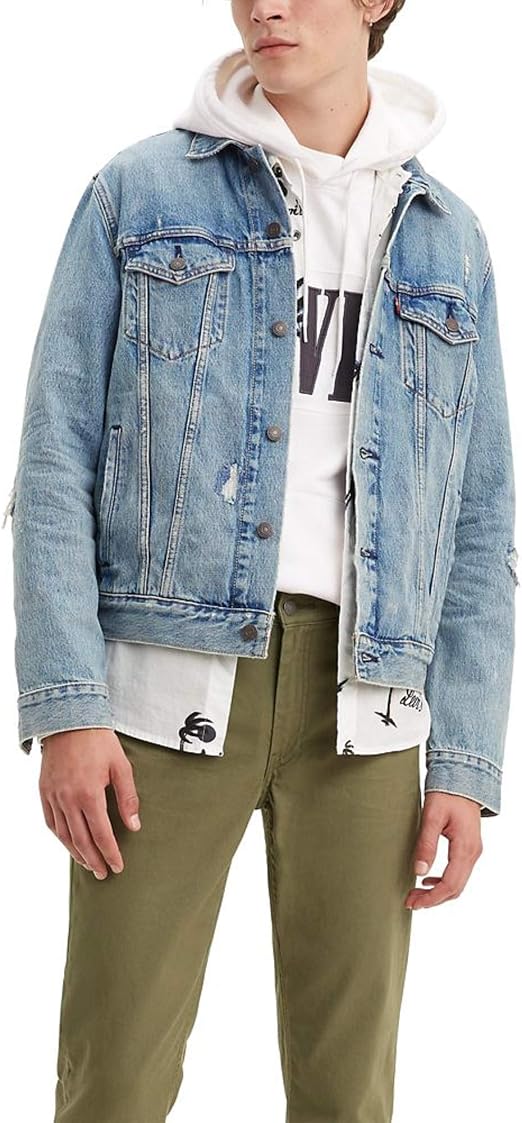 Tall Trucker Jacket-Tall 