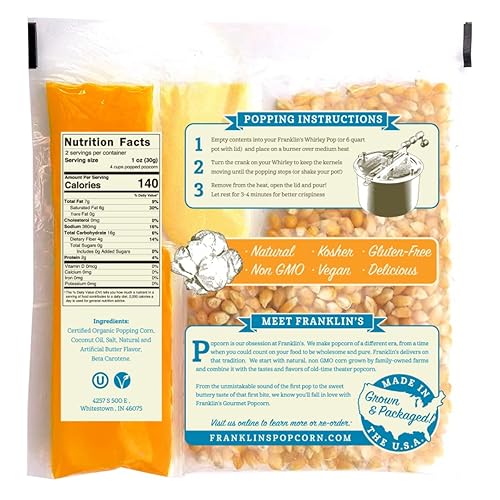 Miniatura 2 de Franklin's Gourmet - Palomitas de maíz