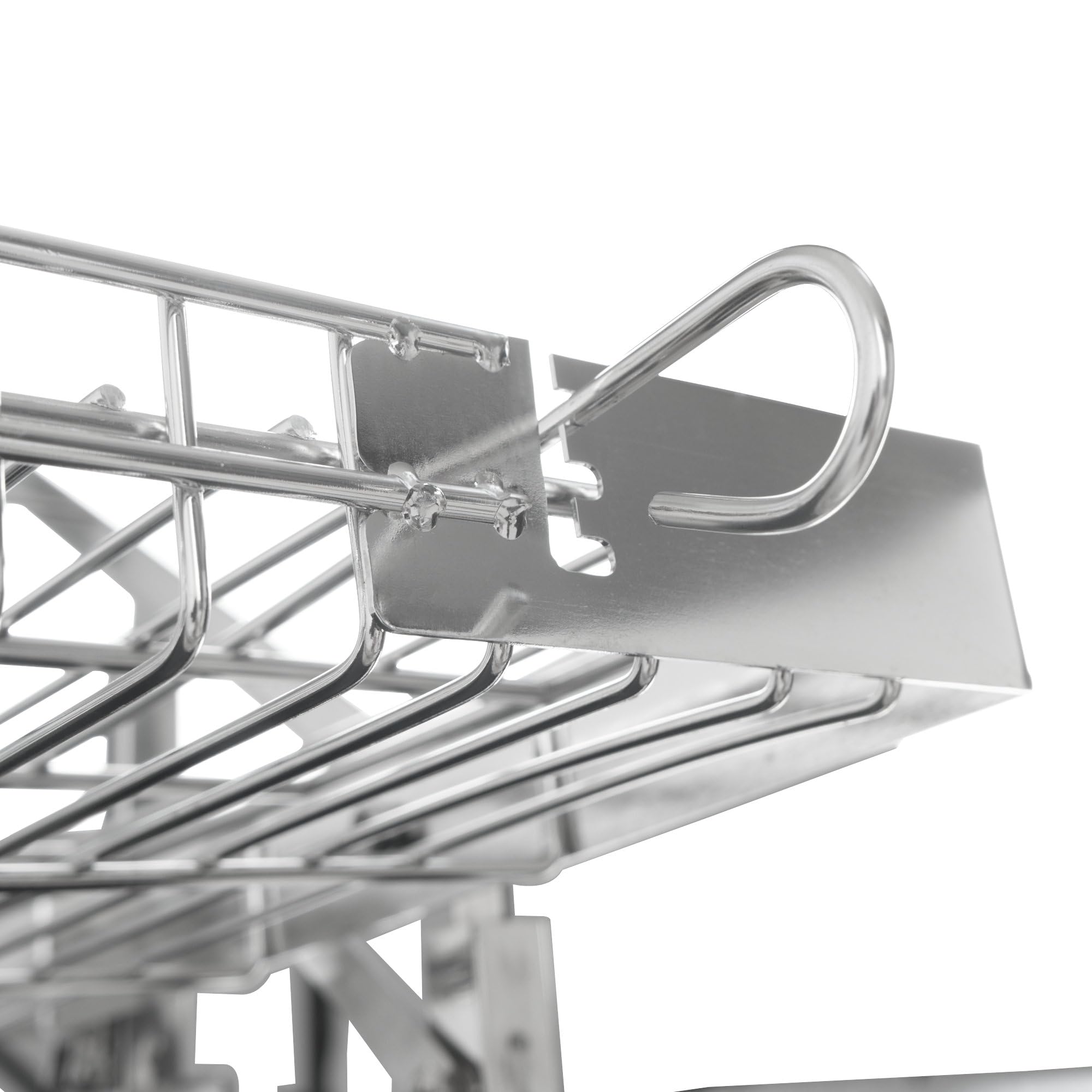 BBQ-Toro Barbecue a carbonella con griglia girevole a 360°, in acciaio inox, 110 x 60 x 110 cm, con vassoio per carbone regolabile in altezza su 4 livelli, barbecue a carbone, carrello per barbecue