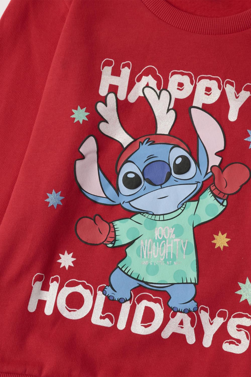 Disney Happy Holidays Langarm-Pyjama für Mädchen