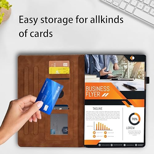 Miniatura 3 de Funda para Samsung Galaxy Tab S6 Lite 202420222020 de 10.4 pulgadas SM-P620P625P610P613P615P619 de piel sintética con cierre magnético, soporte para