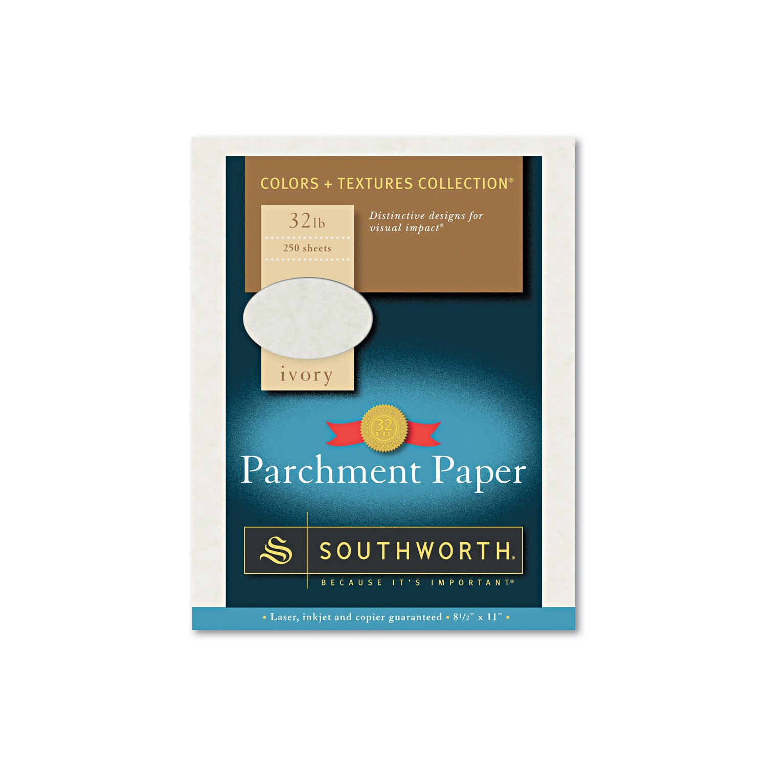 SOUJ988C - Parchment Specialty Paper by Southworth – 8.5 x 11 inches, Paper, Ivory
