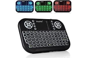 iPazzPort Upgraded Mini Bluetooth Keyboard with Touchpad Mouse