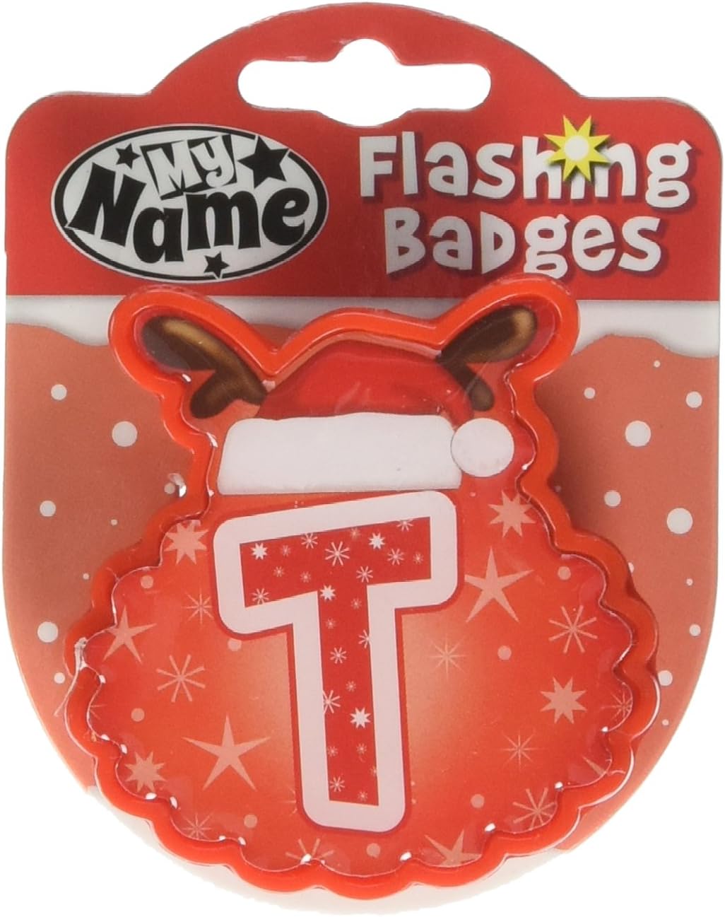 John Hinde T My Name Flashing Badge