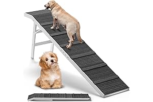 Deluxe 74" Folding Dog Ramp for High Beds