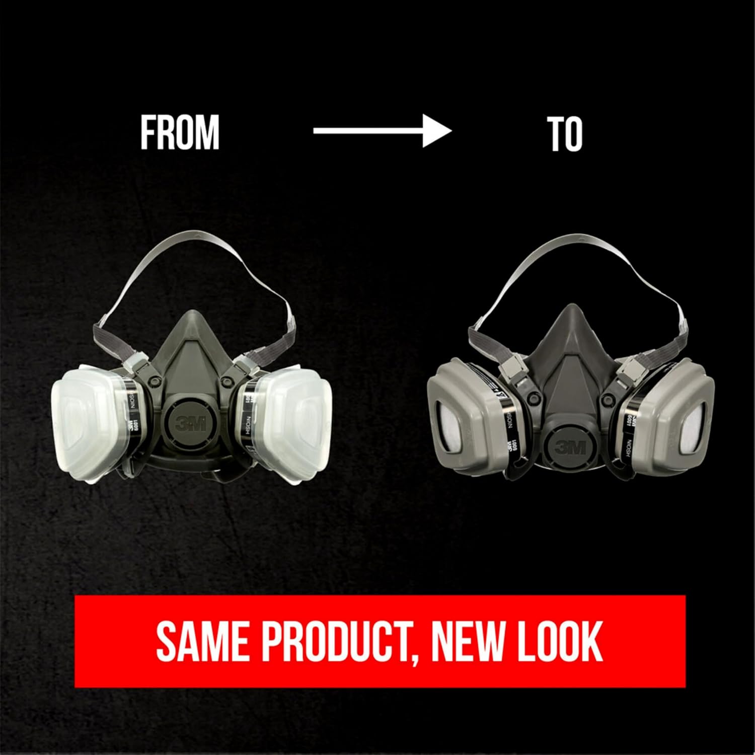 3M Paint Project Respirator, Large, 1/Pack