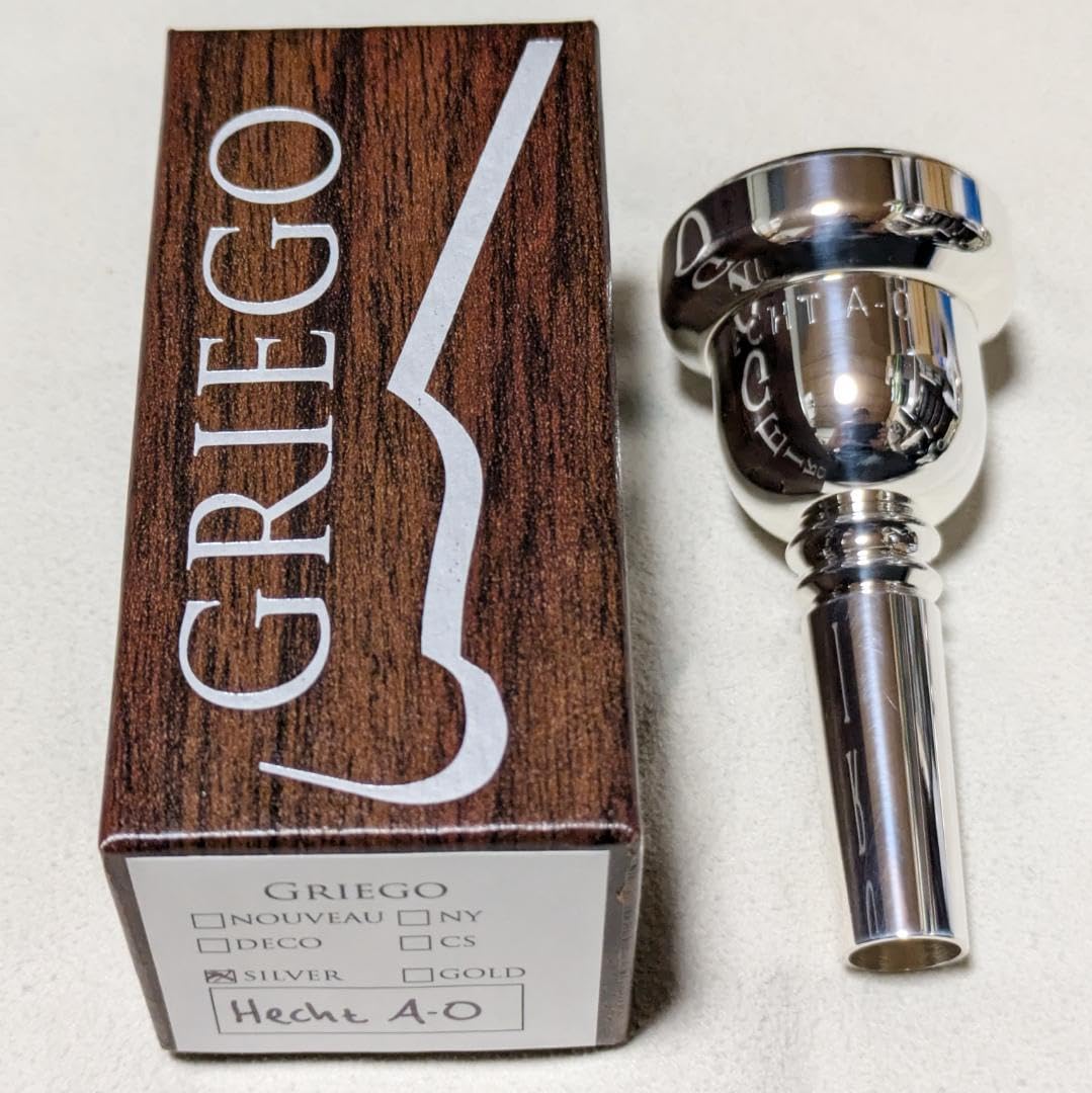 グレイゴ　Griego バストロンボーンマウスピース　ヘクトO-A Amazon.co.jp: . Griego Hecht A-0 バストロンボーンマウス