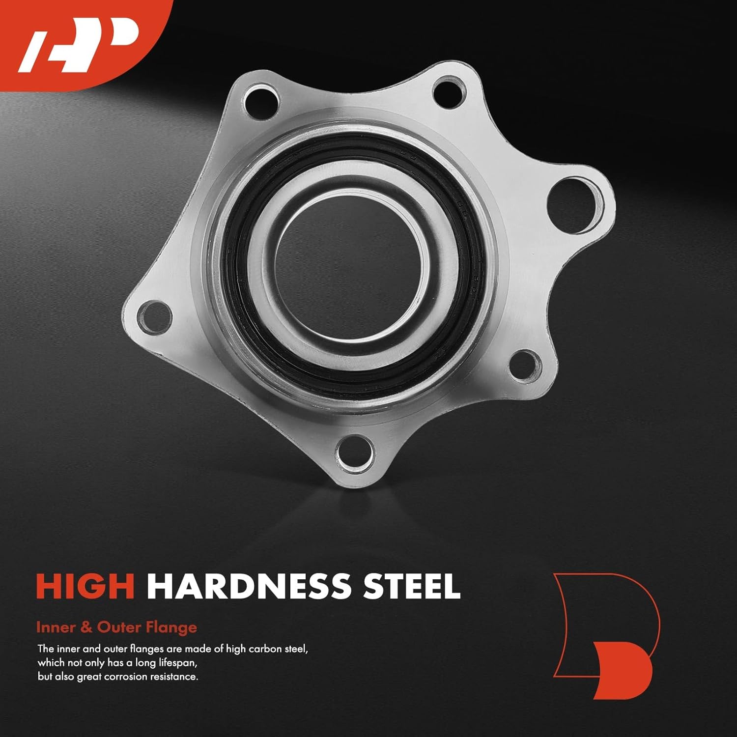 A-Premium Rear Right Wheel Bearing and Hub Assembly Compatible with Honda Element 2003-2011