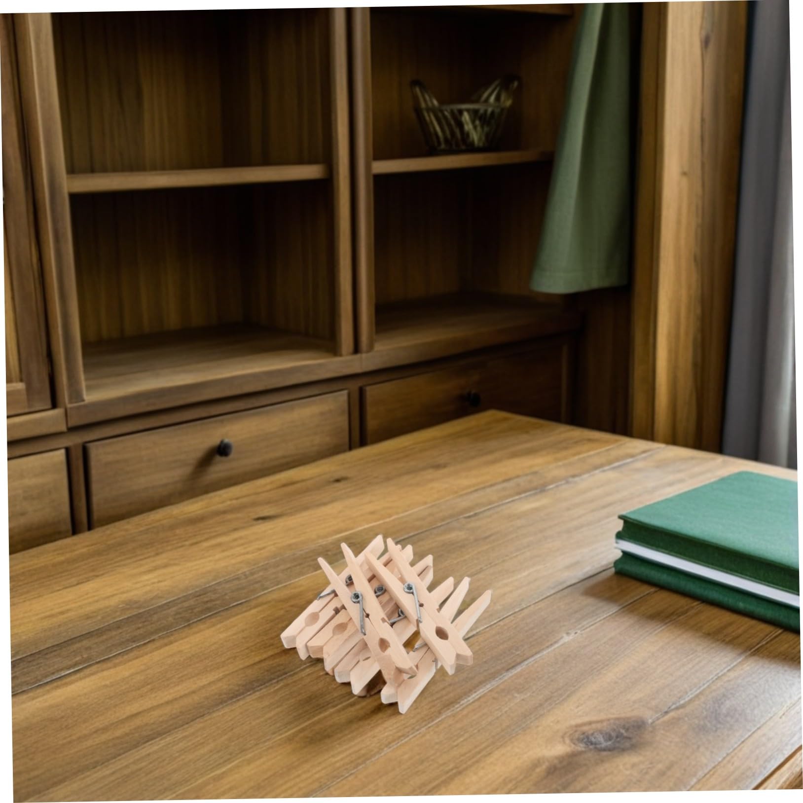 Levemolo 150 Pezzi Mollette in Mini per Bucato Antivento Clip Multifunzione per Calze e Biancheria Mollettine Naturali per Asciugatura Sicura e Protezione Delicati