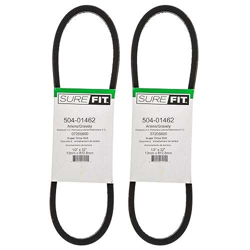 SureFit Correas de barrena de 32 pulgadas que sustituyen a los sopladores de nieve Ariens 07205600 FT RT ST 214 316 516 420 424