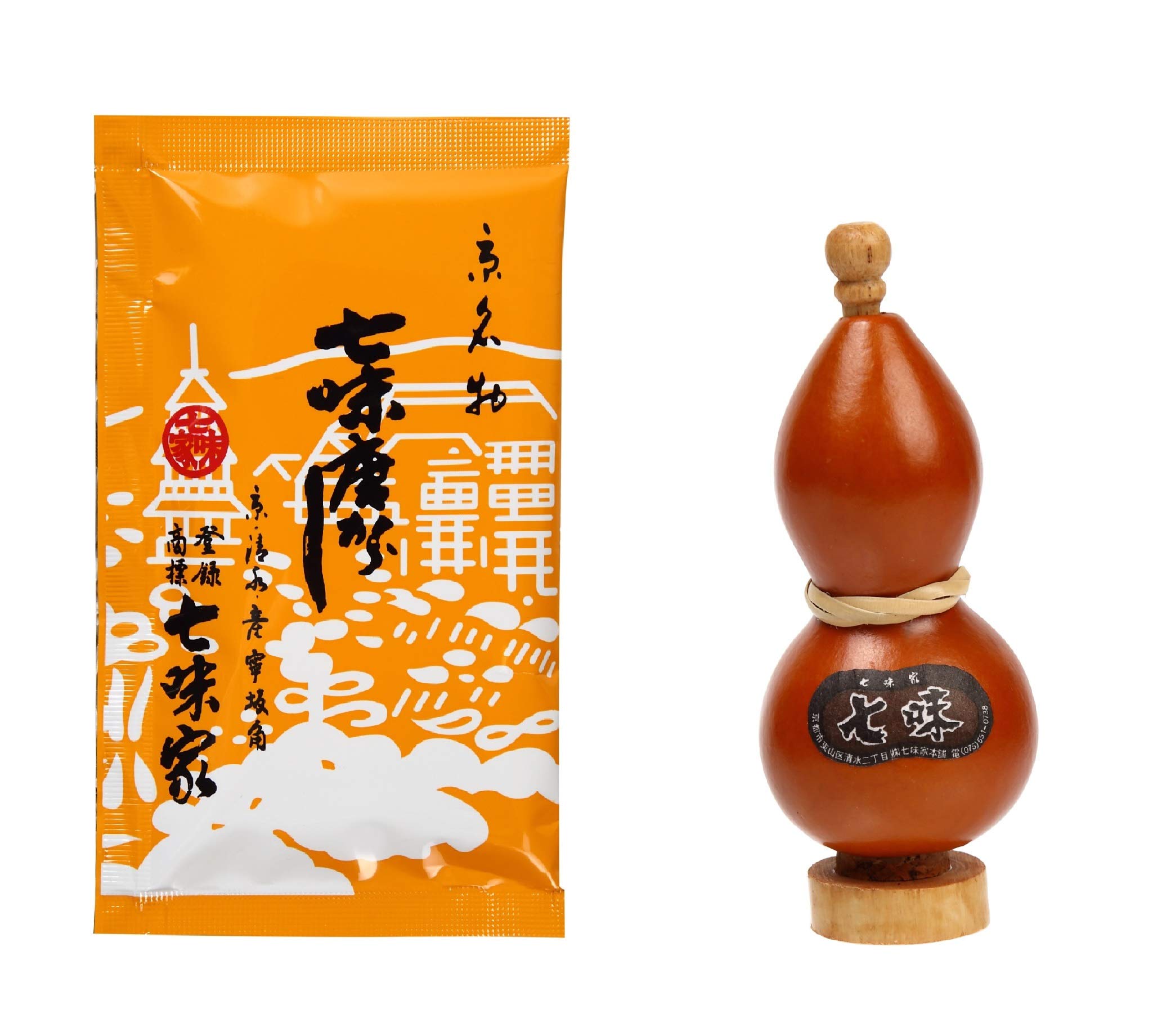 Amazon | 京都限定 七味家本舗 天然瓢箪 七味唐がらし15g付き | 七味家