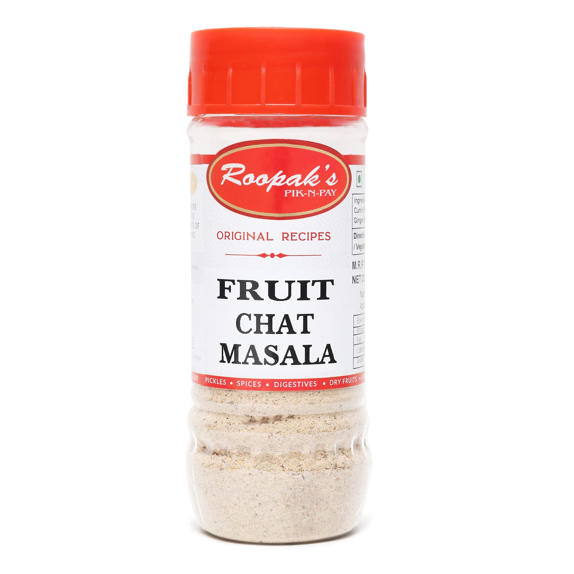 ROOPAK'S PIK-N-PAY Roopak's-Combo Pack Of Kala Chat Masala + Fruit Chat Masala + Onion Salad Masala(Pack Of 3,100Gm Each) 2