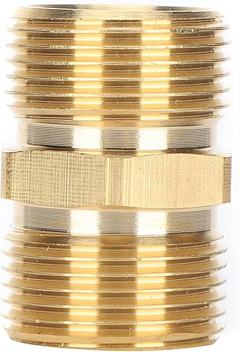 Miniatura 6 de YOUTHINK Accesorio para lavadora a presión, conveniente kit de desconexión rápida de latón conectado con rosca de manguera de 0.551 in